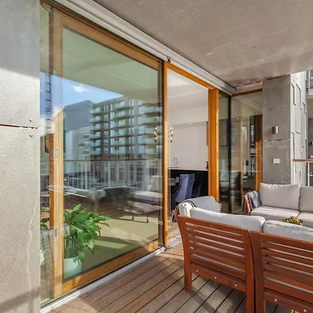 Апартаменты Amazing Luxury On The Waterfront! 73sqm Осло