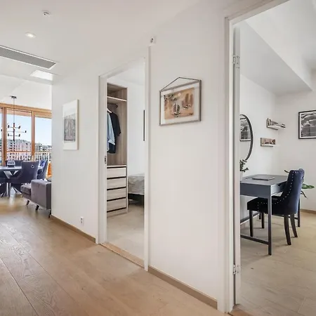 Amazing Luxury On The Waterfront! 73sqm 아파트 오슬로